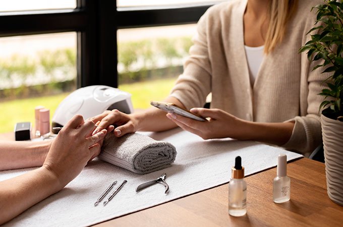 Nail Polish Home Service Dubai Near Me